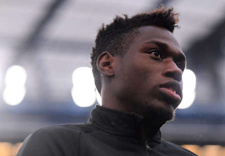 LONDON, ENGLAND - MAY 9, 2019: Danny Vieira da Costa of Eintracht pictured prior to the second leg of the 2018/19 UEFA Europa League Semi-Finals game between Chelsea FC (England) and Eintracht Frankfurt e.V. (Germany) at Stamford Bridge.のeditorial素材