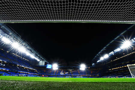 LONDON, ENGLAND - JANUARY 21, 2020: General view of the venue pictured ahead of the 2019/20 Premier League game between Chelsea FC and Arsenal FC at Stamford Bridge.のeditorial素材