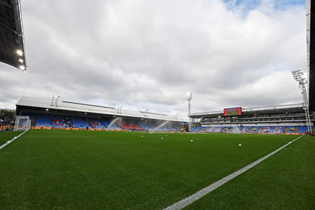 LONDON, ENGLAND - SEPTEMBER 11, 2021: General view of the venueseen ahead of the 2021/22 Premier League matchweek 4 game between Crystal Palace FC and Tottenham Hotspur.のeditorial素材