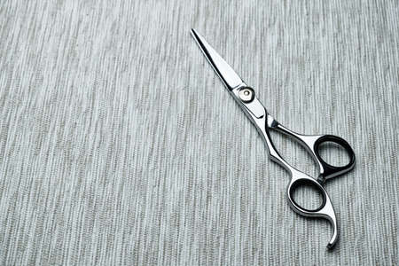 Stylish Professional Barber Scissorsの写真素材