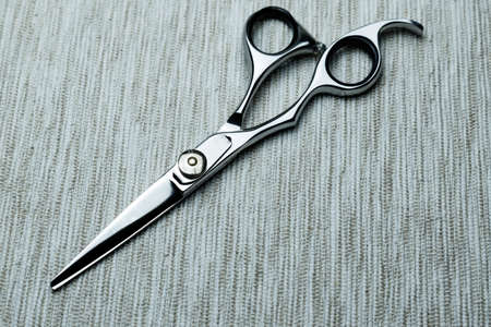 Stylish Professional Barber Scissorsの写真素材