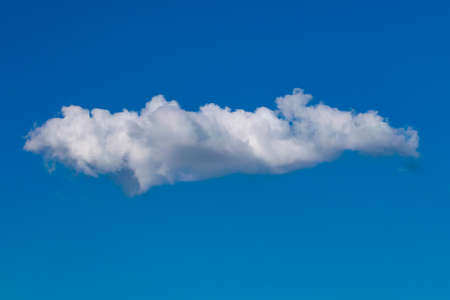 The vast blue sky and clouds skyの写真素材