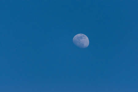 The vast blue sky and clouds skyの写真素材