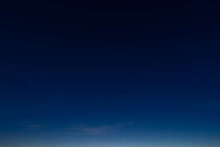 The vast blue sky and clouds skyの写真素材