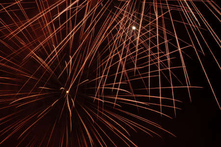 fireworks in the skyの写真素材