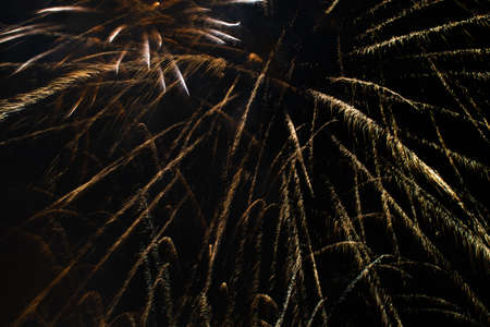 fireworks in the skyの写真素材