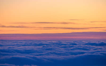 sky with clouds and sun