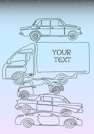 car posterのイラスト素材