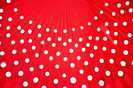 Flamenco fan, close-up viewの写真素材