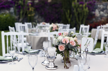 impressive and beautiful wedding set up