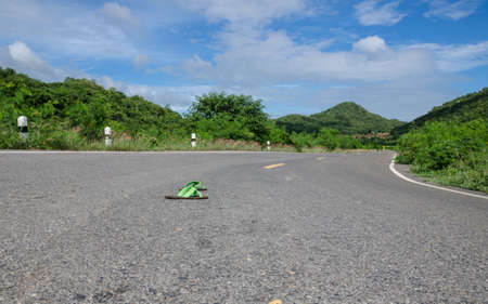 Road in countryside 
