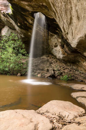 Sang Chan Waterfall, Ubon Ratchathani,Thailandの写真素材
