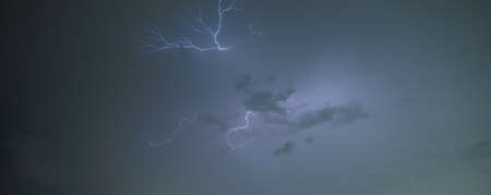 Lightning storm