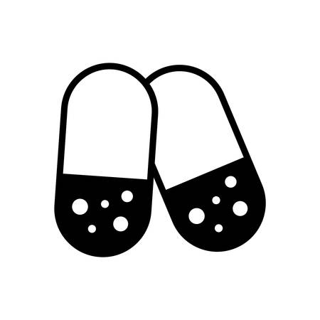 Medicine and Pills icon- vector Medicine and Pills icon.のイラスト素材