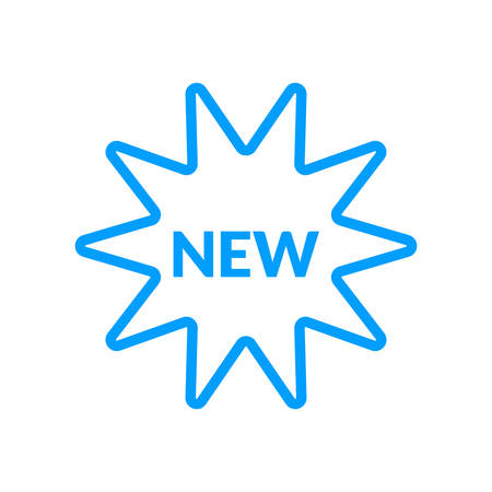 New vector icon- new sticker editable vector icon for website and mobile apps.のイラスト素材