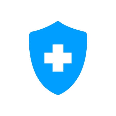 Protection Icon- Medical and healthcare protection vector icon.のイラスト素材