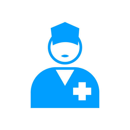 doctor, Nurse icon- vector doctor, nurse icon for website or mobileのイラスト素材