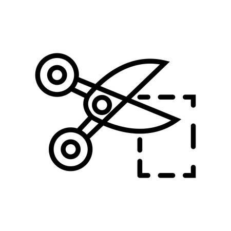 Coupon cutter icon- coupon cutter full editable vector icon for website or mobile.のイラスト素材