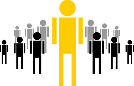 Be uniqueのイラスト素材