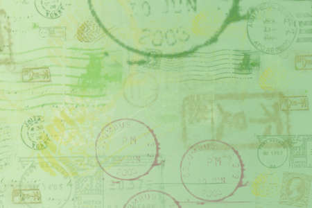 Postal backgroundの写真素材