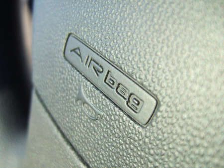 Air bag close-upの写真素材