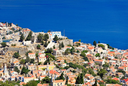 The port of Symi island is definitely the most beautiful in Greece.