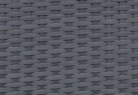 plastic brown and gray artificial rattan detail