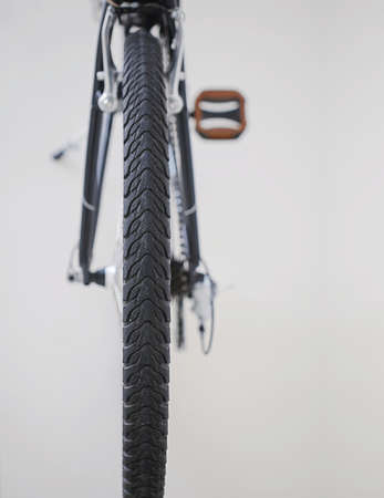 image of rear view of bicycle detailの写真素材