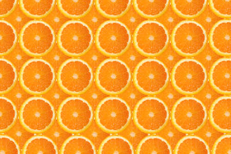 orange slices for background use