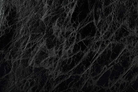 macro black leather texture for backgrounds