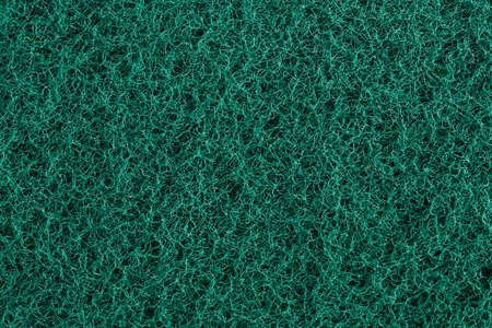 macro of green scourer for background useの写真素材