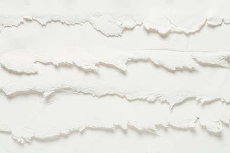 layered white clay, abstract pattern and background