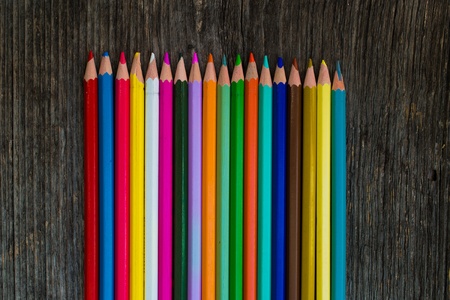Color pencilsの写真素材