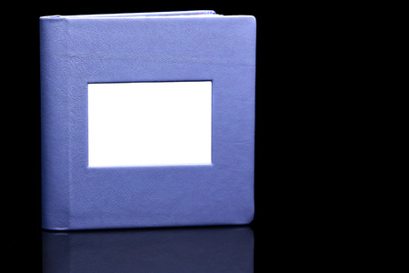 purple photo albumの写真素材