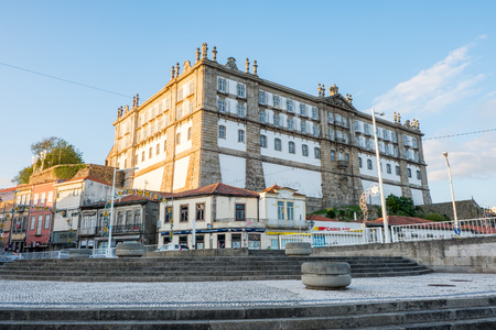 Vila do Conde, Portugal - June 01, 2018 : Sun day in Vila do Conde, Portuguese city of the District of Porto, Portugalのeditorial素材