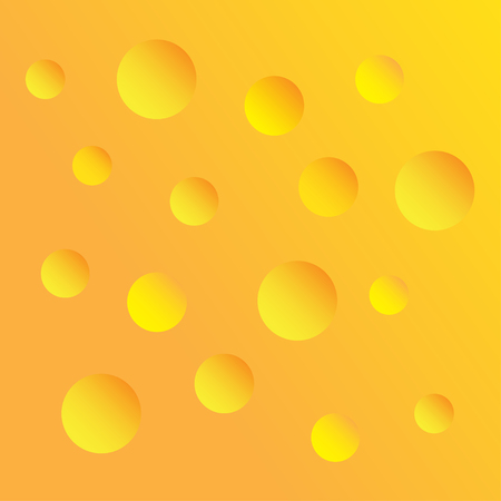 Abstract background cheese holesのイラスト素材
