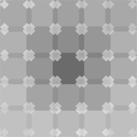 Monochrome abstract background geometric pattern seamlessのイラスト素材