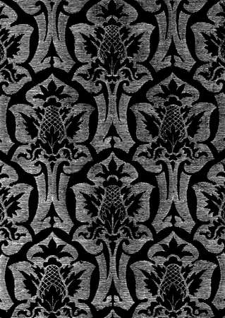 Abstract hand-drawn floral seamless pattern, vintage background. Floral pattern can be used for wallpaper, textile, pattern fills, web page background, surface textures, packaging, and invitationsの写真素材