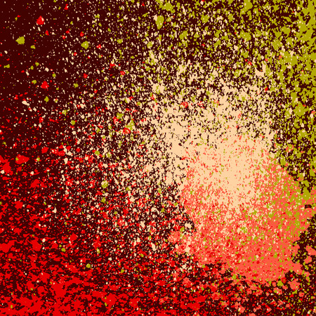 Spray paint pattern vector grunge, creative hand drawing, splash paint modernのイラスト素材