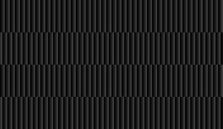 Seamless brushed aluminum of black colors texture. Metal abstract scale pattern dark. Roof tiles background for virtual background, online conferences, online transmissions design vector illustrationのイラスト素材