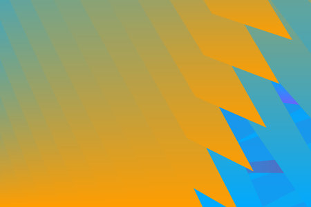 Minimal cover graphic, copy space design. Neon yellow blue gradient color. Abstract 80s texture geometric pattern line. Dynamic stripes fluid trendy background. Artistic simple modern template vectorのイラスト素材