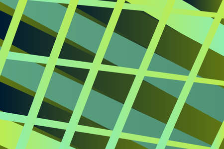 Construction futuristic concept vector artistic template copy space design. Green retro gradient...