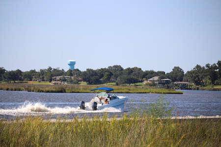 boat in the bay