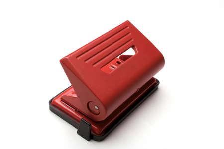 isolated paper puncherの写真素材