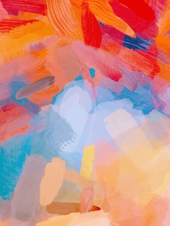 Adorable soft-colored watercolor texture. Perfect as trendy background for branding, packaging design, greetings, invites, weddings, apparel,and much moreのイラスト素材