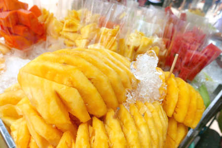 Thailand fruit marketの写真素材