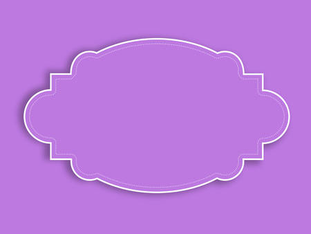 Isolated retro business shop sign on color backgroundのイラスト素材