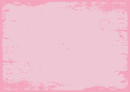 The blank pastel pink grunge textured background with borderのイラスト素材