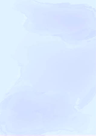 Vertical abstract art pastel blue watercolor paper backgroundのイラスト素材