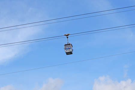 Cable car for sight seeing in Hong Kong